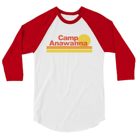 Salute Your Shorts Camp Anawanna Sunrise Unisex 3/4 Sleeve Raglan Shirt - Paramount Shop