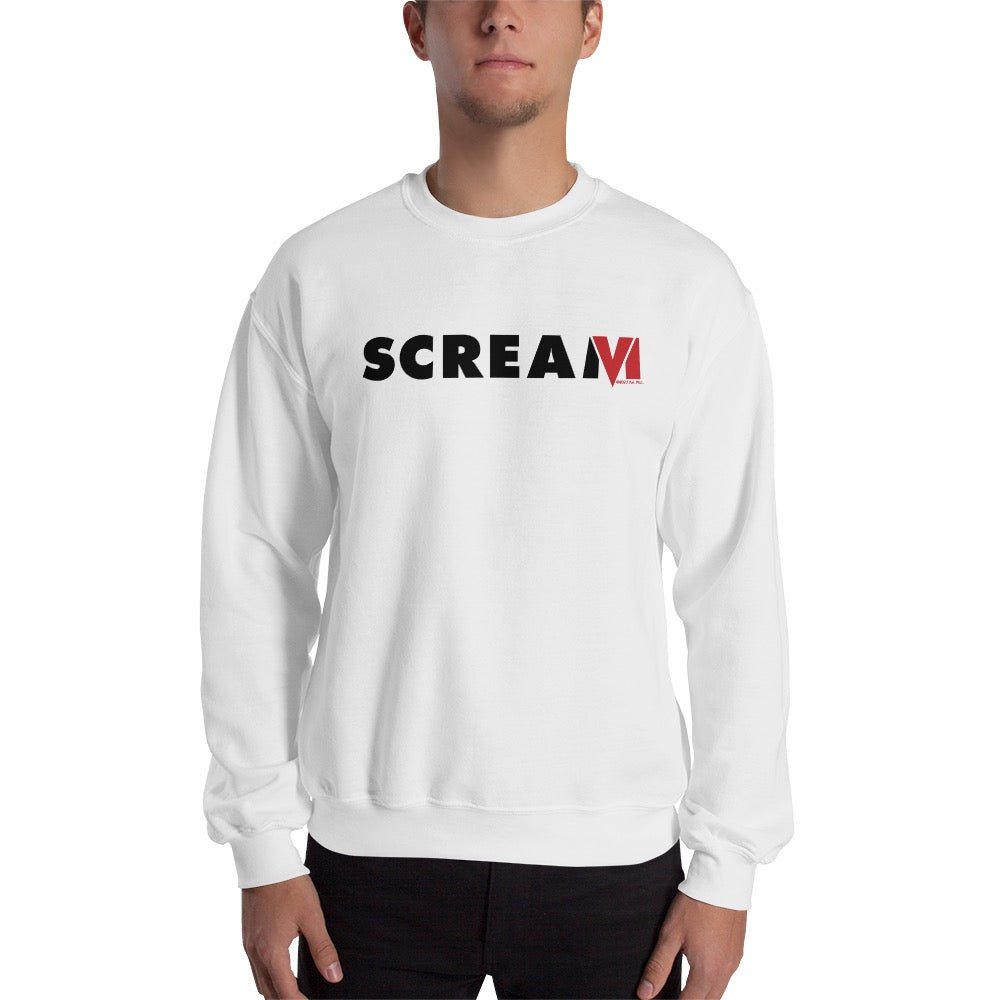 Scream VI Logo Adult Crewneck Sweatshirt - Paramount Shop