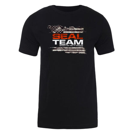 SEAL Team Logo Flag Men's Classic Short Sleeve T - Shirt - Paramount Shop