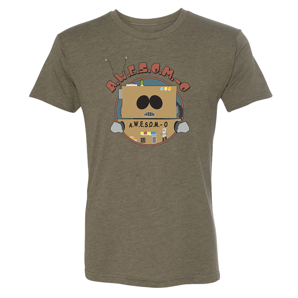 South Park Robot Awesom o HommesT shirt Tri Blend De Awesom o Robot south-park-robot-awesom-o-hommest-shirt-tri-blend-de-awesom-o-robot
