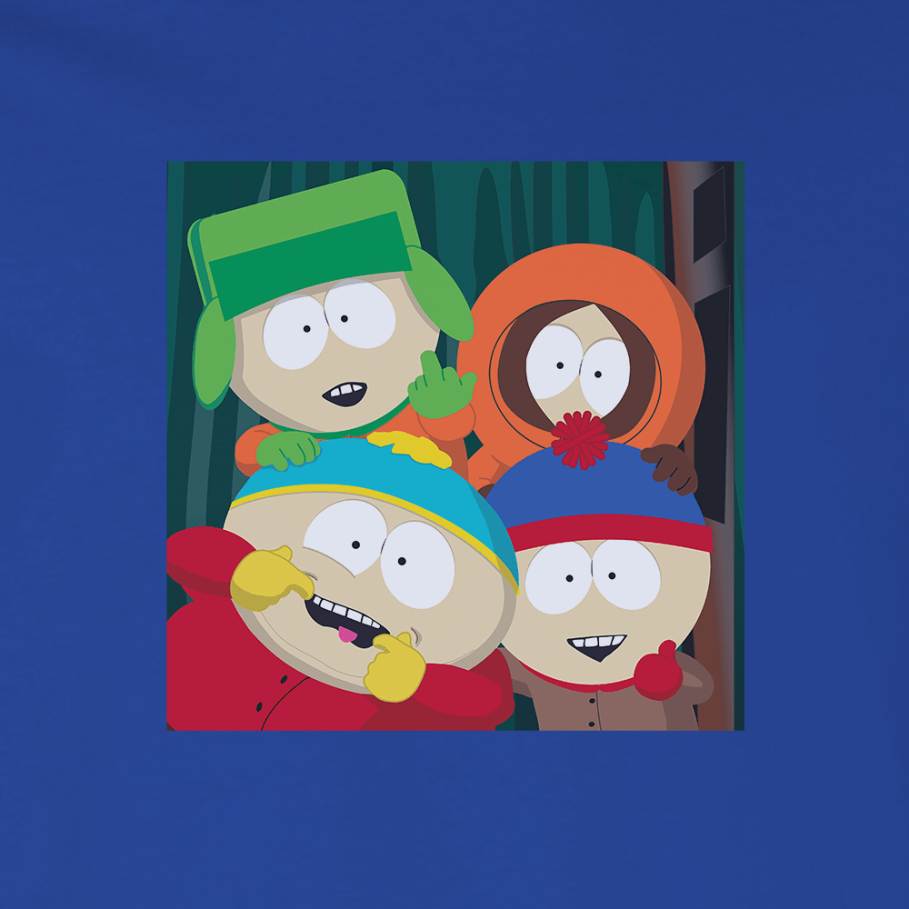 South Park Boys Picture Adult Long Sleeve T - Shirt - Paramount Shop