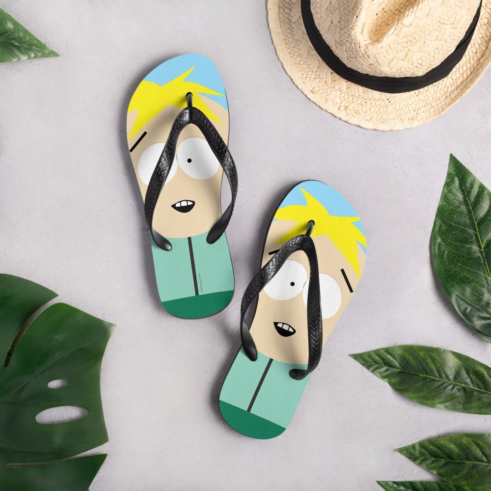 South Park Butters Big Face Flip Flops - Paramount Shop