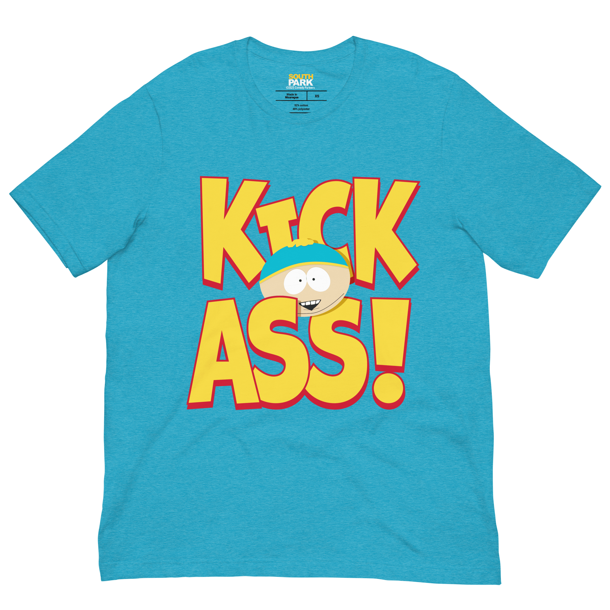 South Park Cartman Kick Ass Unisex Camiseta Paramount Shop South Park Cartman Kick Ass Unisex Camiseta Paramount Shop