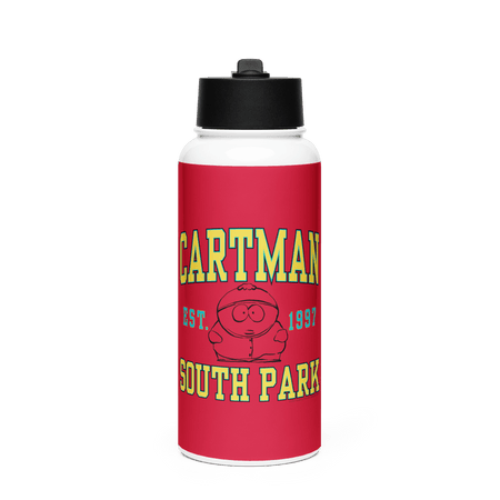 South Park Cartman Stainless Steel Water Bottle with a Straw Lid - Paramount Shop