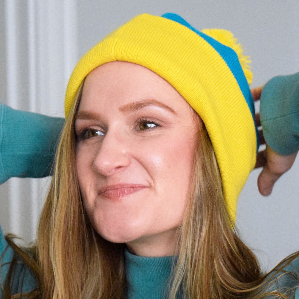 South Park Eric Cartman Cosplay Knit Pom Beanie Hat - Paramount Shop