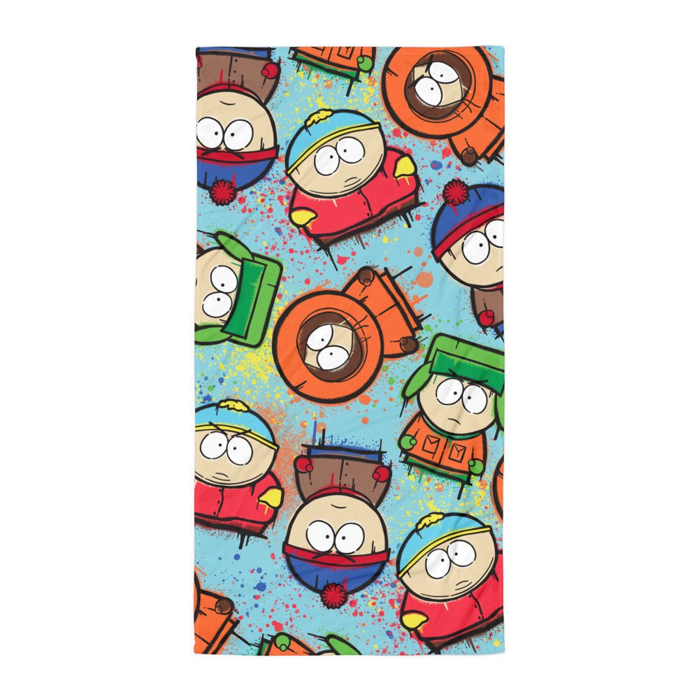 South Park Graffiti Boys Beach Towel – Paramount Shop