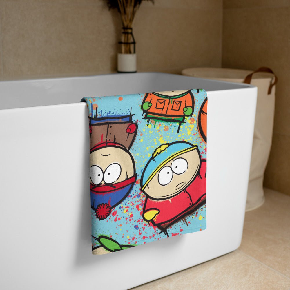 South Park Graffiti Boys Beach Towel - Paramount Shop