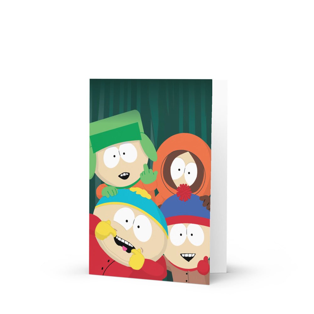 south park card sleeves South Park Happy Whatever Greeting Card