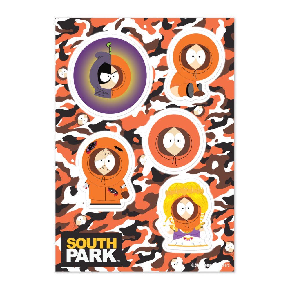 South Park Kenny Aufkleberbogen Paramount Shop South park kenny aufkleberbogen paramount shop