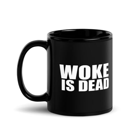 South Park Woke Is Dead Black Glossy Mug - Paramount Shop