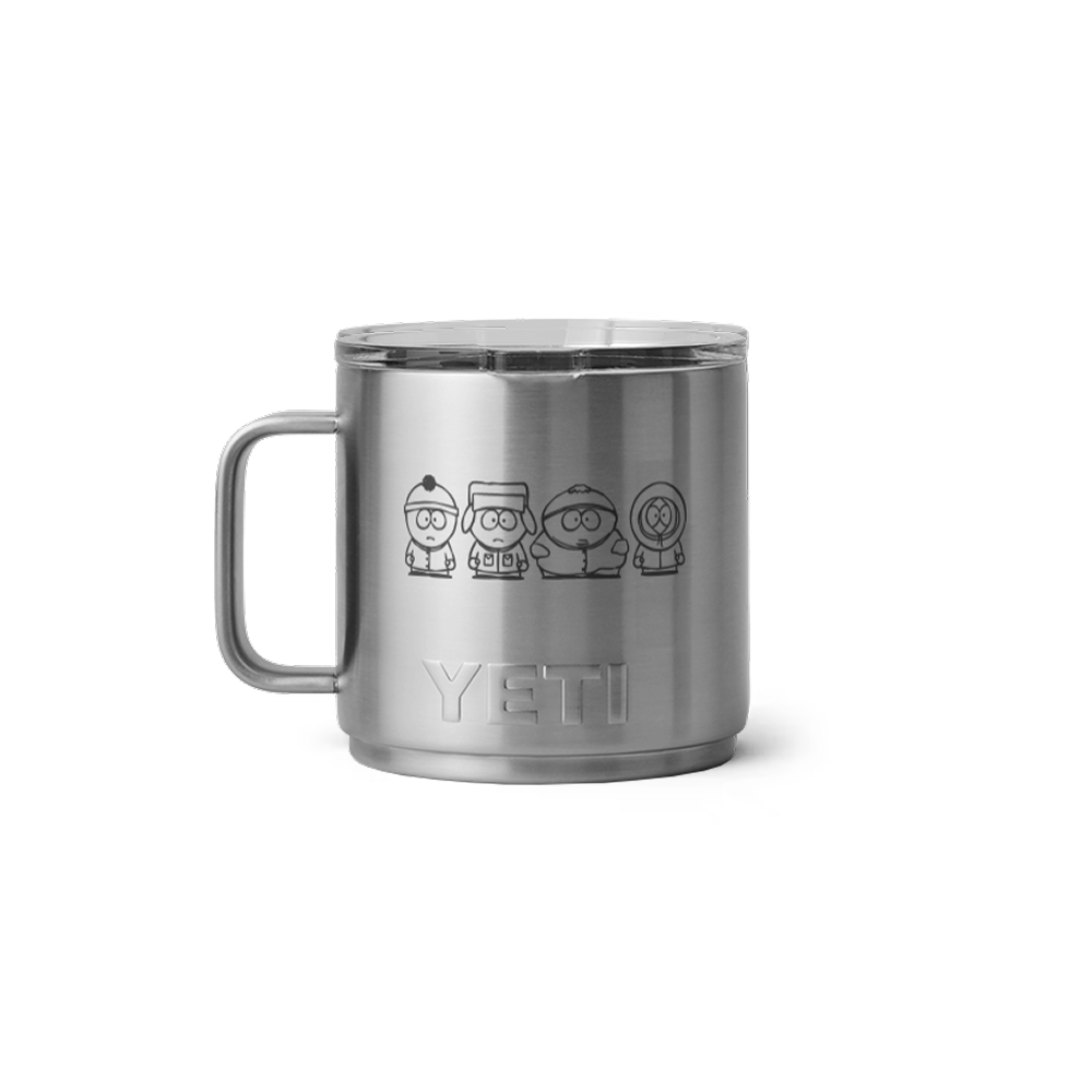 South Park Yeti® Rambler 14oz Stackable Mug with Lid – Paramount Shop South Park Yeti® Rambler 14oz Stackable Mug with Lid – Paramount Shop