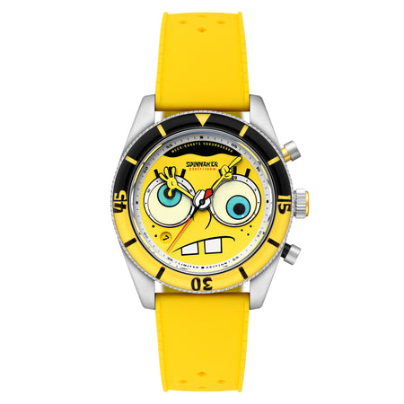 Spinnaker Fleuss Chronograph SpongeBob SquarePants Limited Edition Yellow Watch - Paramount Shop