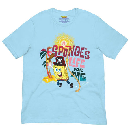 SpongeBob SquarePants A Sponge's Life For Me Adult T-Shirt - Paramount Shop