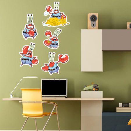 Spongebob Squarepants Mr. Krabs Wall Stickers - Paramount Shop