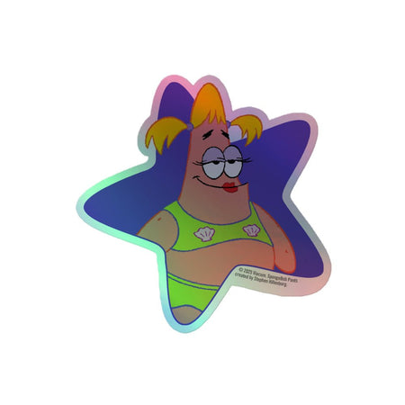 SpongeBob SquarePants Patricia Holographic Sticker - Paramount Shop