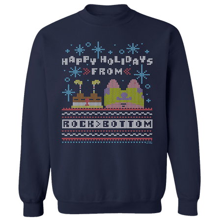 SpongeBob SquarePants Rock Bottom Fleece Crewneck Sweatshirt - Paramount Shop