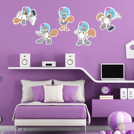 Spongebob Squarepants Sandy Wall Stickers - Paramount Shop