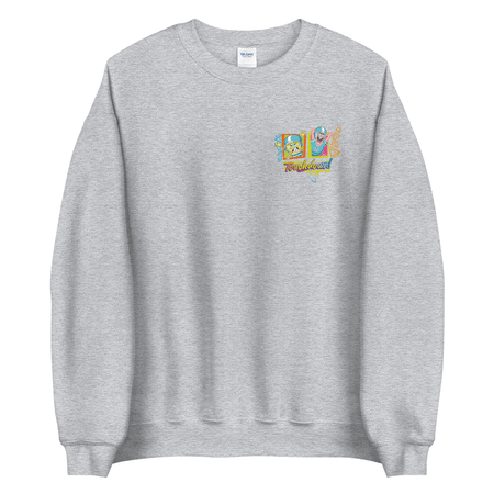 SpongeBob SquarePants SpongeBob and Patrick Touchdown Fleece Crewneck Sweatshirt - Paramount Shop
