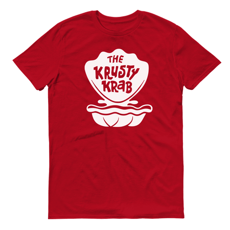 SpongeBob SquarePants The Krusty Krab Adult Short Sleeve T - Shirt - Paramount Shop