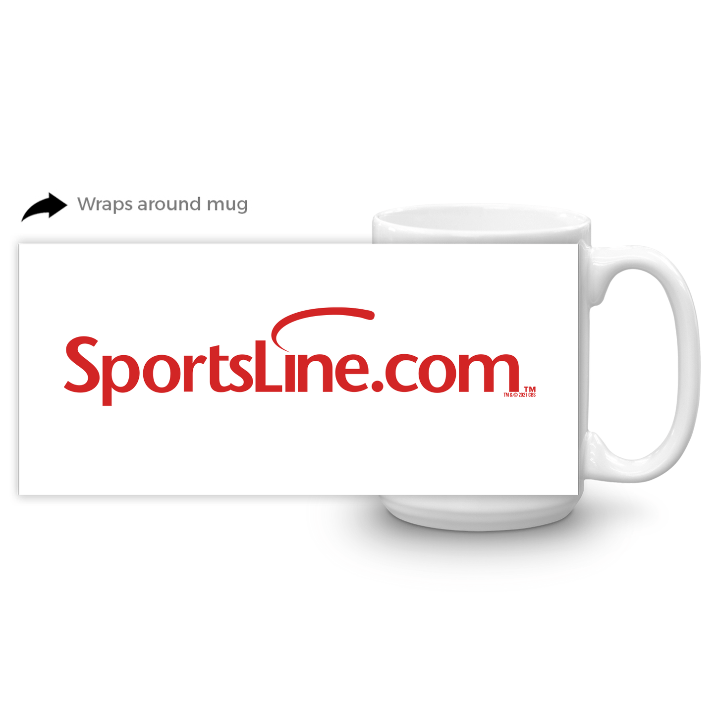 Sportsline Vintage Red Logo Mug - Paramount Shop