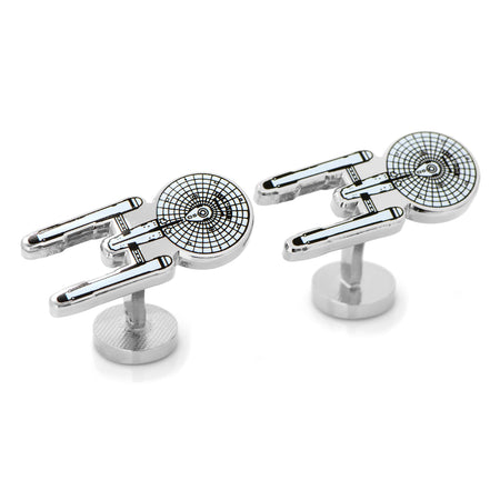 Star Trek Enterprise Blue Print Cufflinks - Paramount Shop