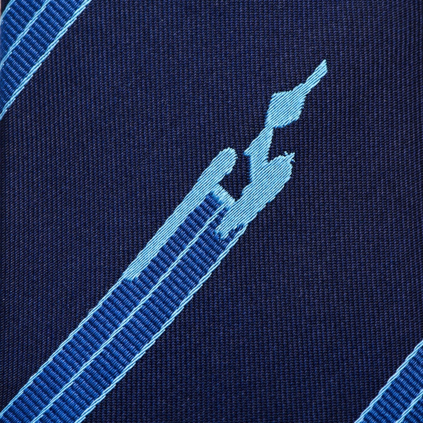 Star Trek Enterprise Flight Blue Stripe Men's Tie - Paramount Shop