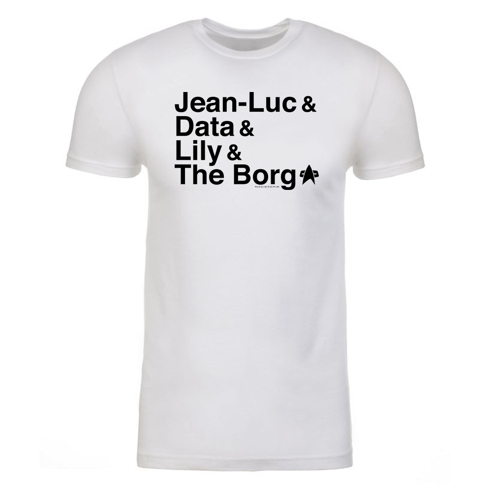 Star Trek: First Contact Names Adult Short Sleeve T - Shirt - Paramount Shop