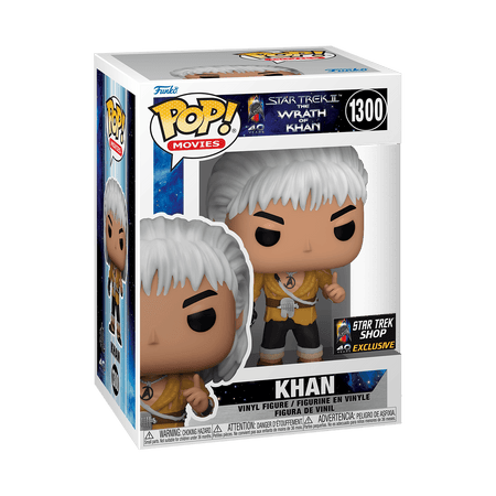 Star Trek II: The Wrath of Khan Funko POP! Exclusive - 40th Anniversary Limited Edition Figure - Paramount Shop
