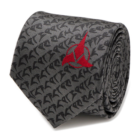 Star Trek Klingon Gray Men's Tie - Paramount Shop