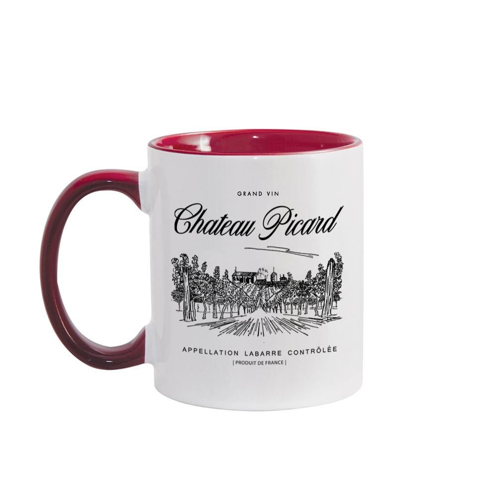Star Trek: Picard Chateau Picard Vineyard Logo 11oz Two - Tone Mug - Paramount Shop