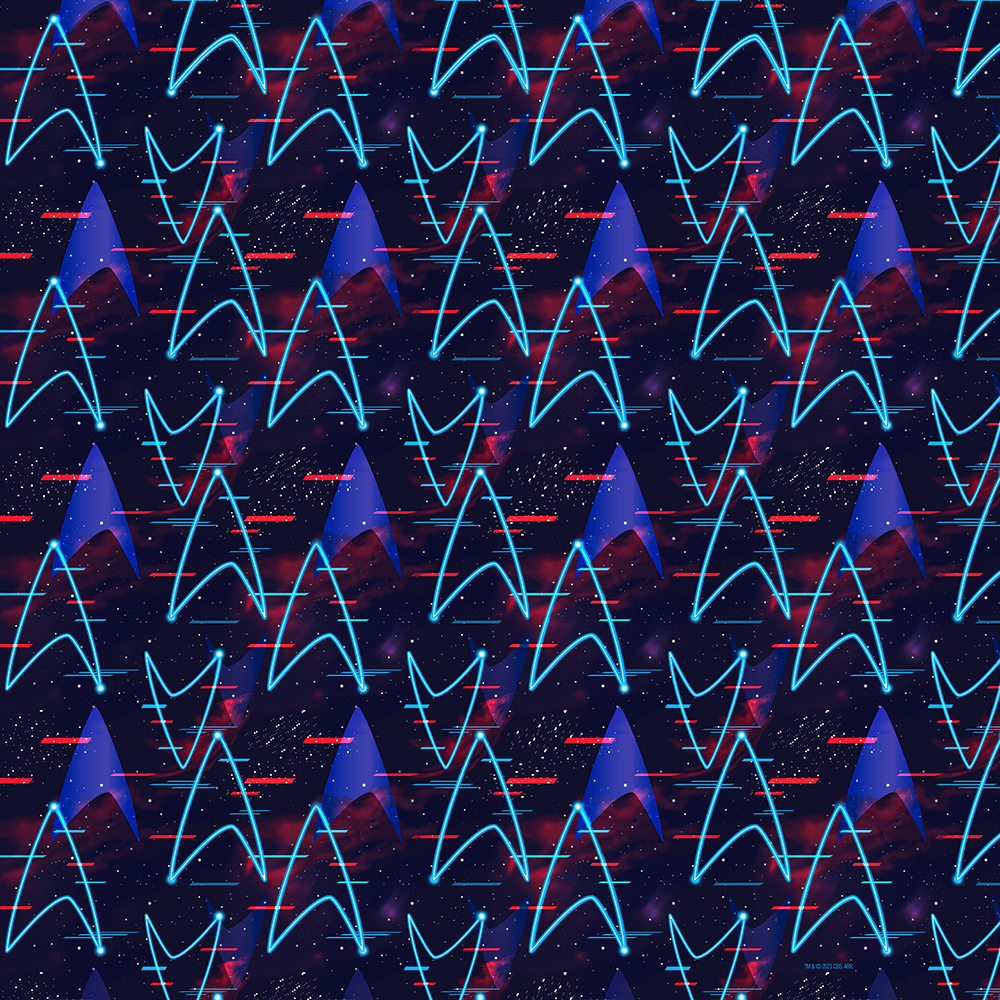 Star Trek: The Next Generation Delta Sherpa Blanket - Paramount Shop