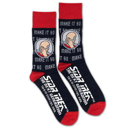 Star Trek: The Next Generation Facepalm Sock - Paramount Shop