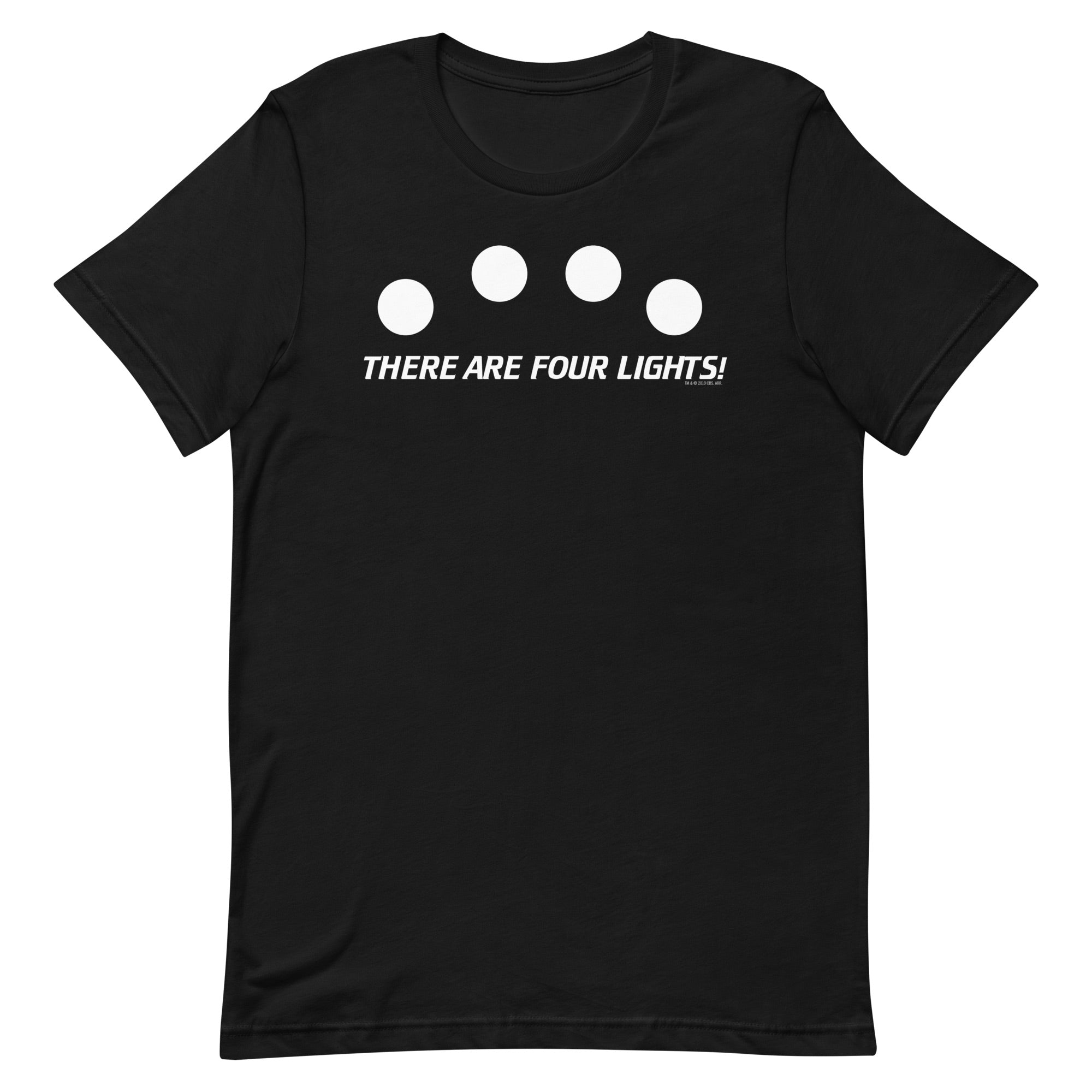 Star Trek: The Next Generation Four Lights Adult Short Sleeve T