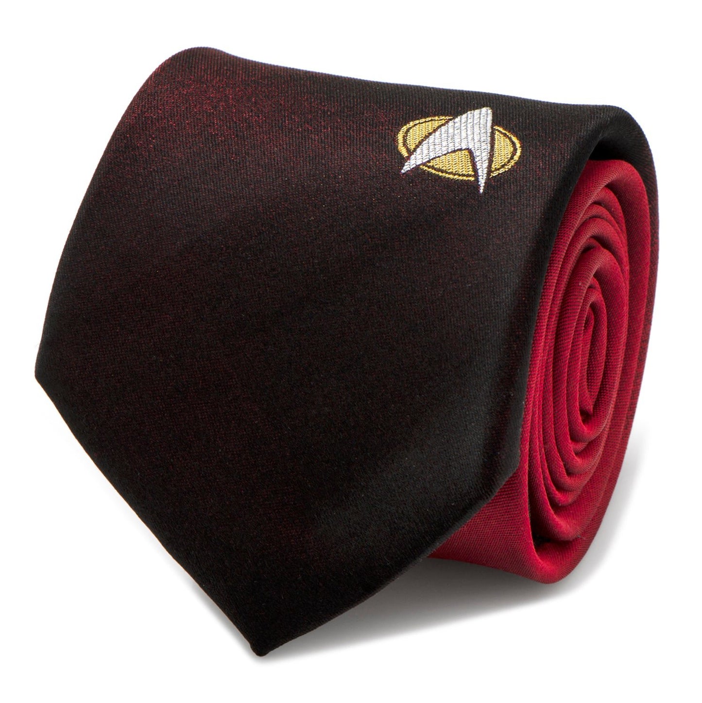 Star Trek: The Next Generation Shield Red Ombre Men's Tie - Paramount Shop