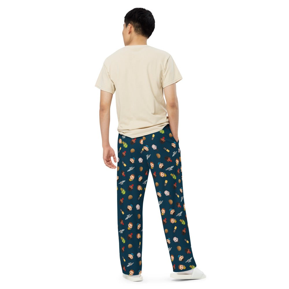 Star Trek: The Original Series Chibi Unisex Wide Leg Pants - Paramount Shop