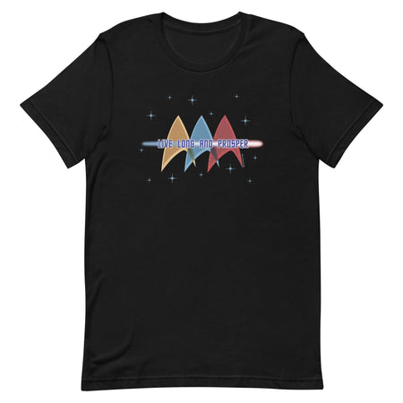 Star Trek: The Original Series Live Long & Prosper Deltas Adult Short Sleeve T - Shirt - Paramount Shop