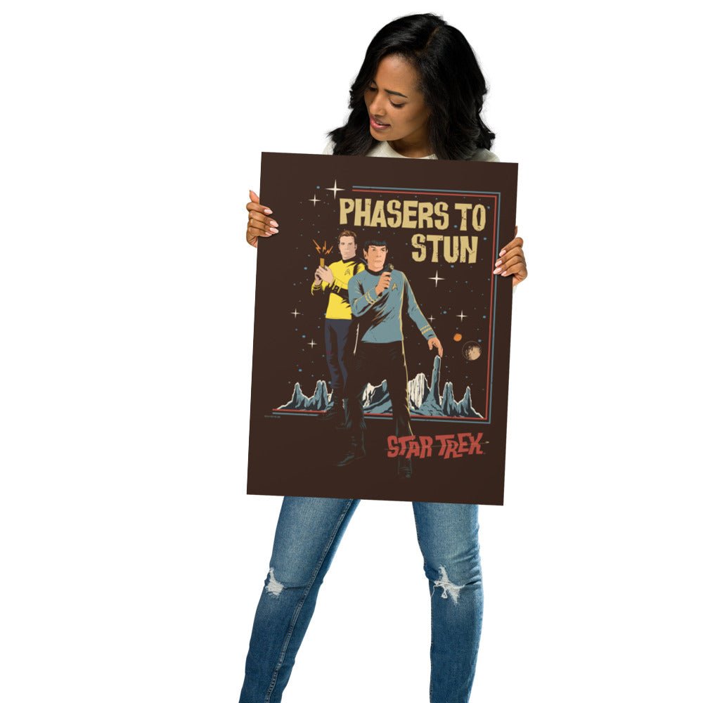 Star Trek: The Original Series Phasers To Stun Premium Poster - Paramount Shop