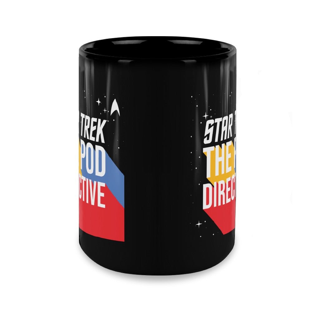 Star Trek The Pod Directive Black Mug - Paramount Shop