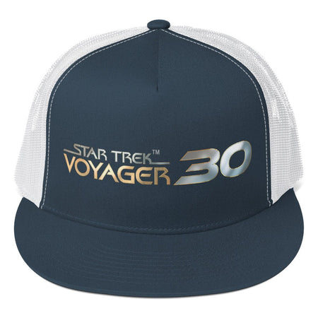 Star Trek: Voyager 30th Anniversary Logo Trucker Hat - Paramount Shop