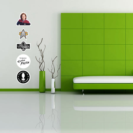 Star Trek: Voyager Wall Sticker Sheet - Paramount Shop