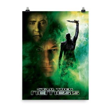 Star Trek X: Nemesis LOGO Premium Satin Poster - Paramount Shop