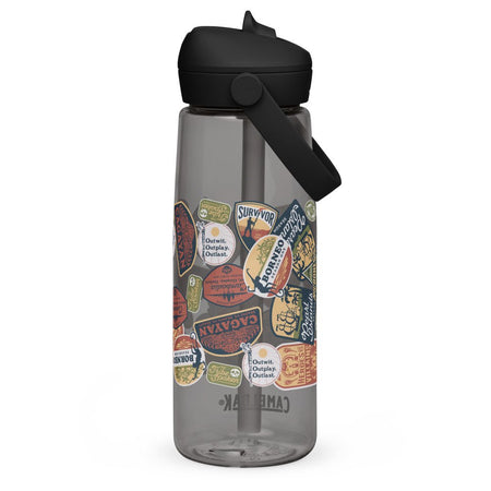 Survivor Fan Favorites Badge Flip Straw Water Bottle | CamelBak Thrive® - Paramount Shop