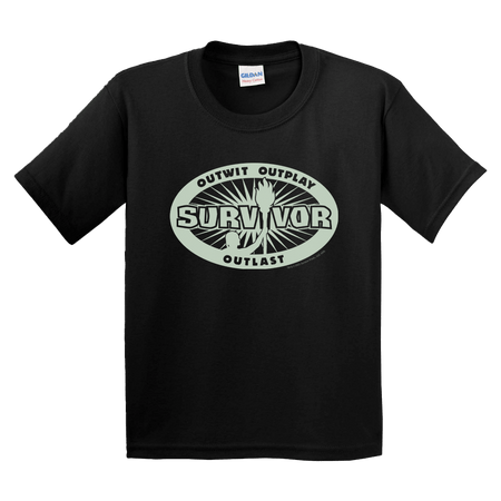 Survivor Glow In The Dark Youth T - Shirt - Paramount Shop