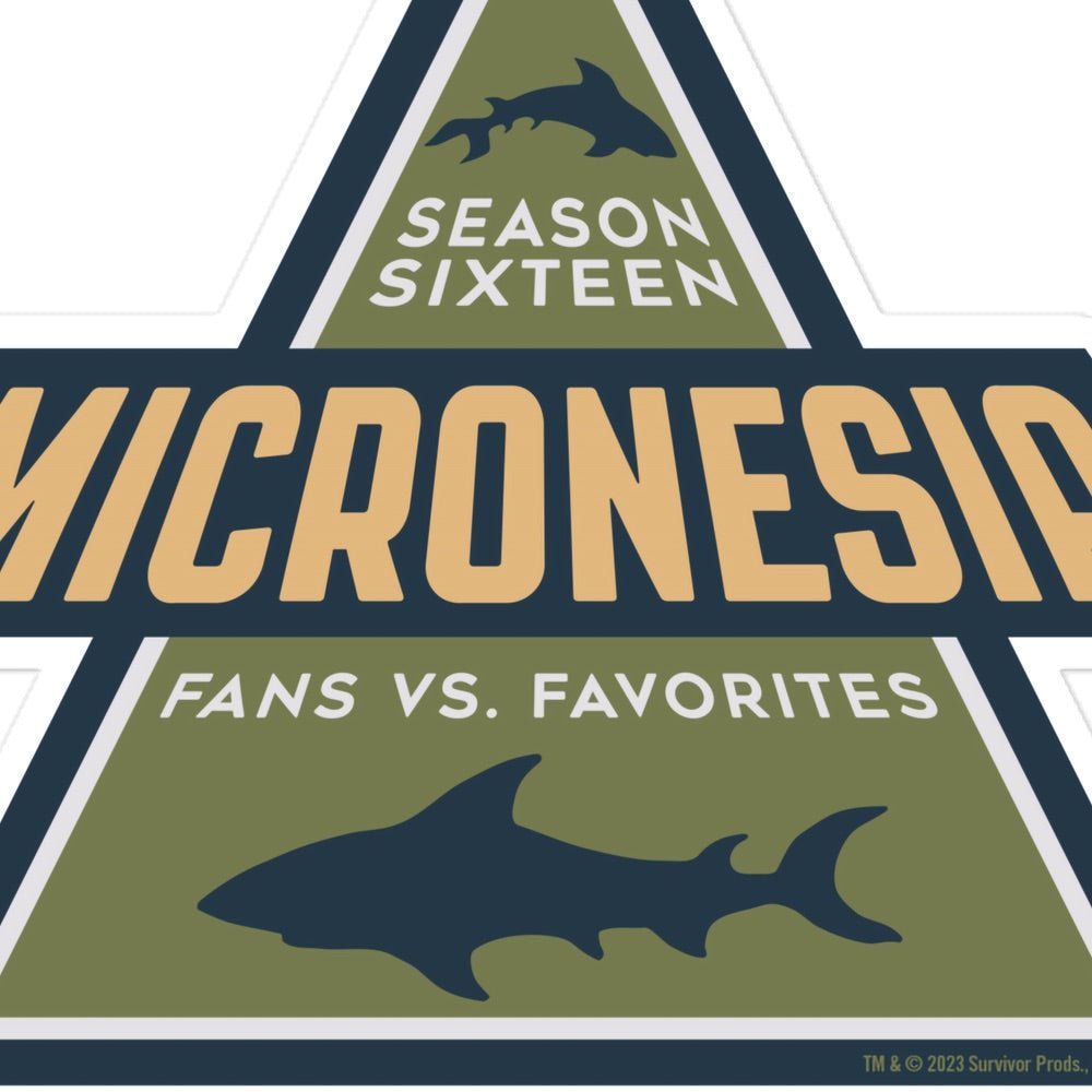 Survivor Micronesia Sticker - Paramount Shop
