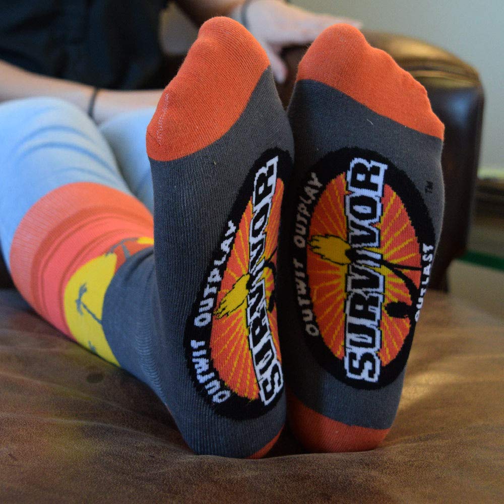 Survivor: Outwit, Outplay, Outlast Sunrise Knit Socks - Paramount Shop