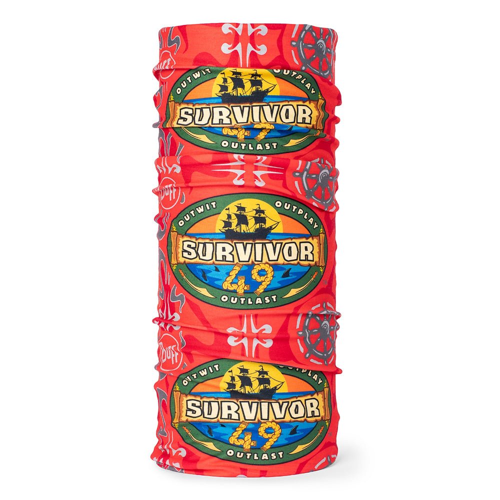 Survivor Season 49 Red Uli Tribe BUFF® Headwear - Paramount Shop