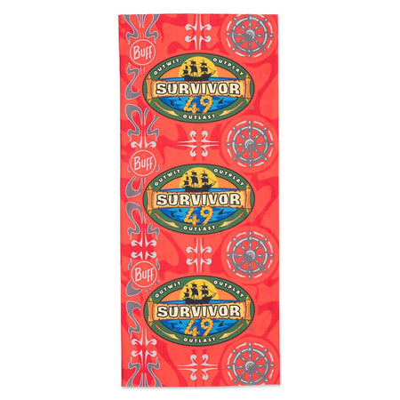Survivor Season 49 Red Uli Tribe BUFF® Headwear - Paramount Shop