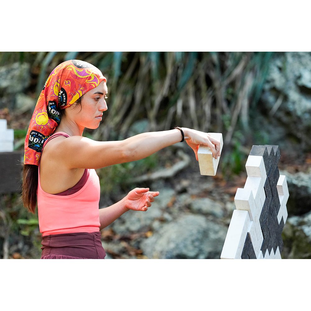 Survivor Season 50 Orange Cila Tribe BUFF® Headwear - Paramount Shop