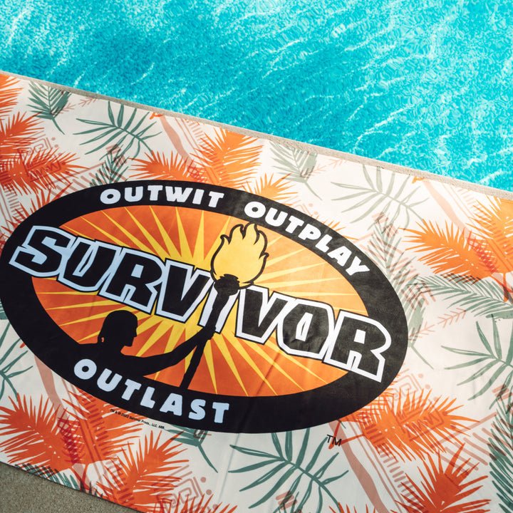 Survivor Tribal Print Beach Towel - Paramount Shop