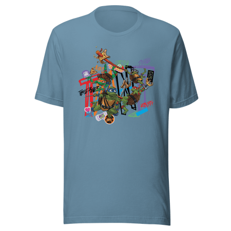 Teenage Mutant Ninja Turtles: Mutant Mayhem Turtle Power Adult Short Sleeve T - Shirt - Paramount Shop